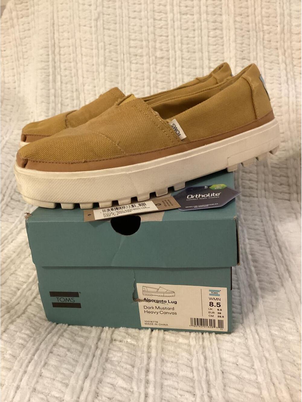 Toms Alpargata Lug -  Verna Slip On Sneaker Dry Mustard